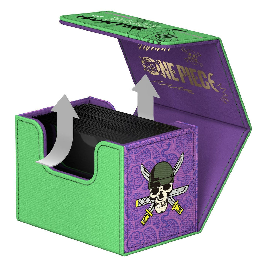Immagine del prodotto One Piece - Zoro Ultimate Guard Sidewinder 80+ Xenoskin Scatola per carte collezionabili