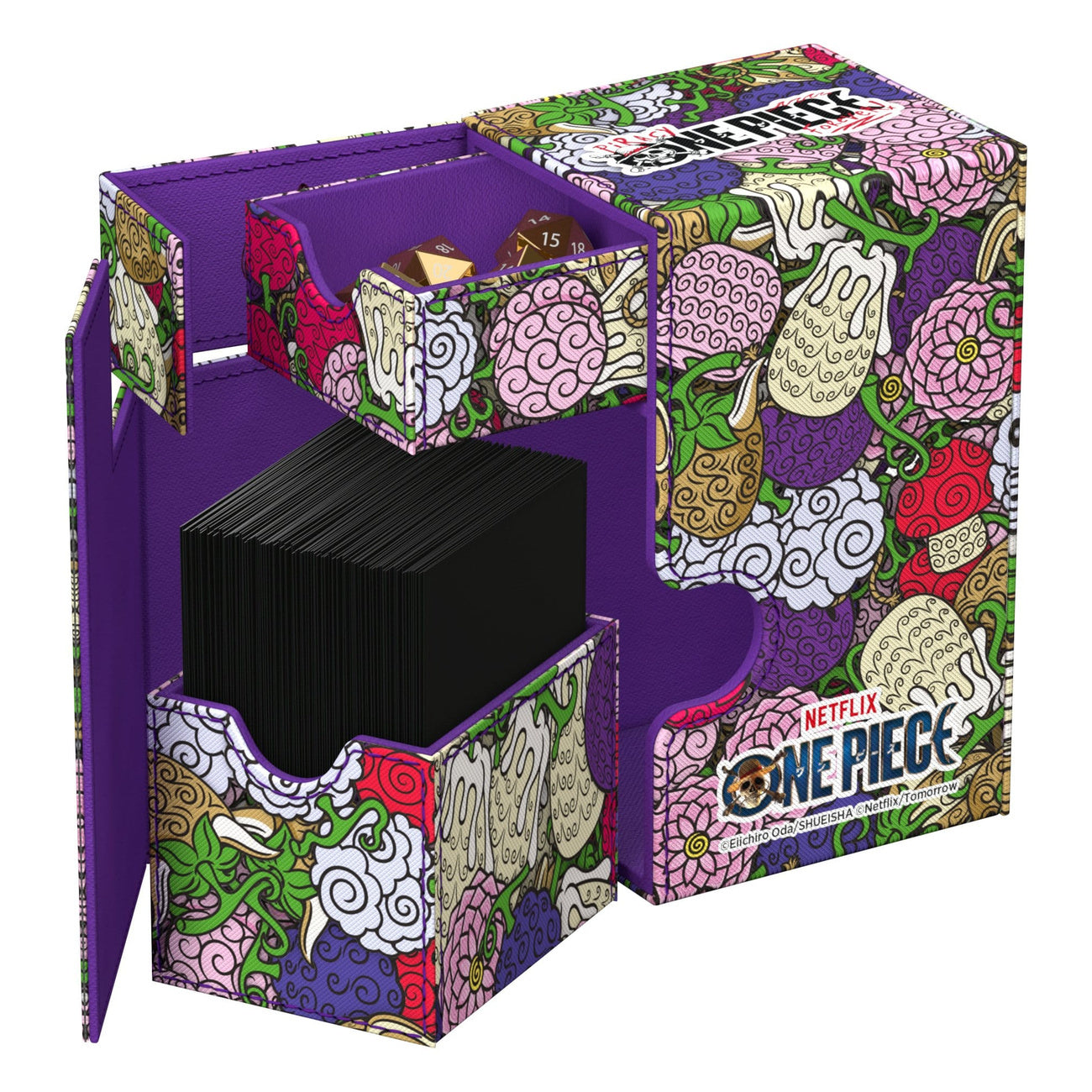 Immagine del prodotto One Piece - Deck Box Ultimate Guard Flip'n'Tray 80+ Frutti del Diavolo