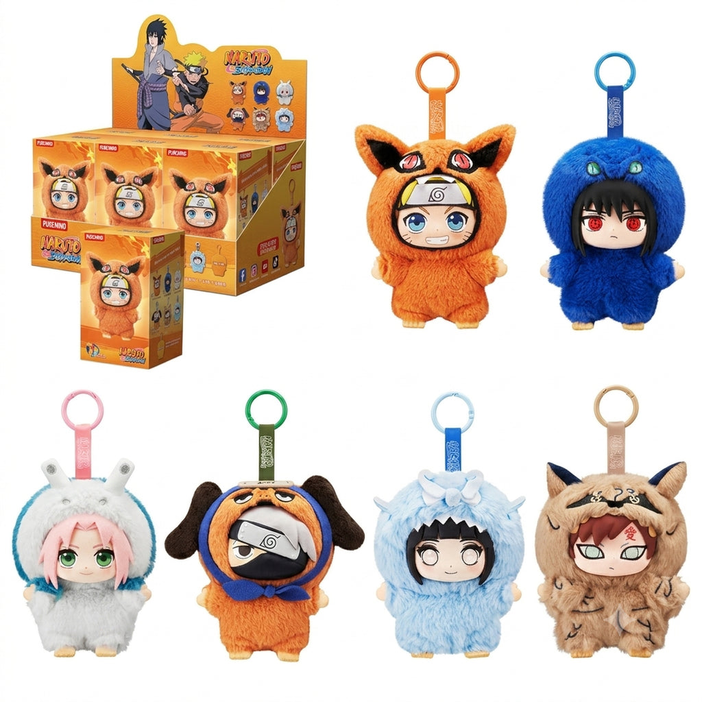 Immagine del prodotto Naruto - Portachiavi peluche Mystery Beast Party