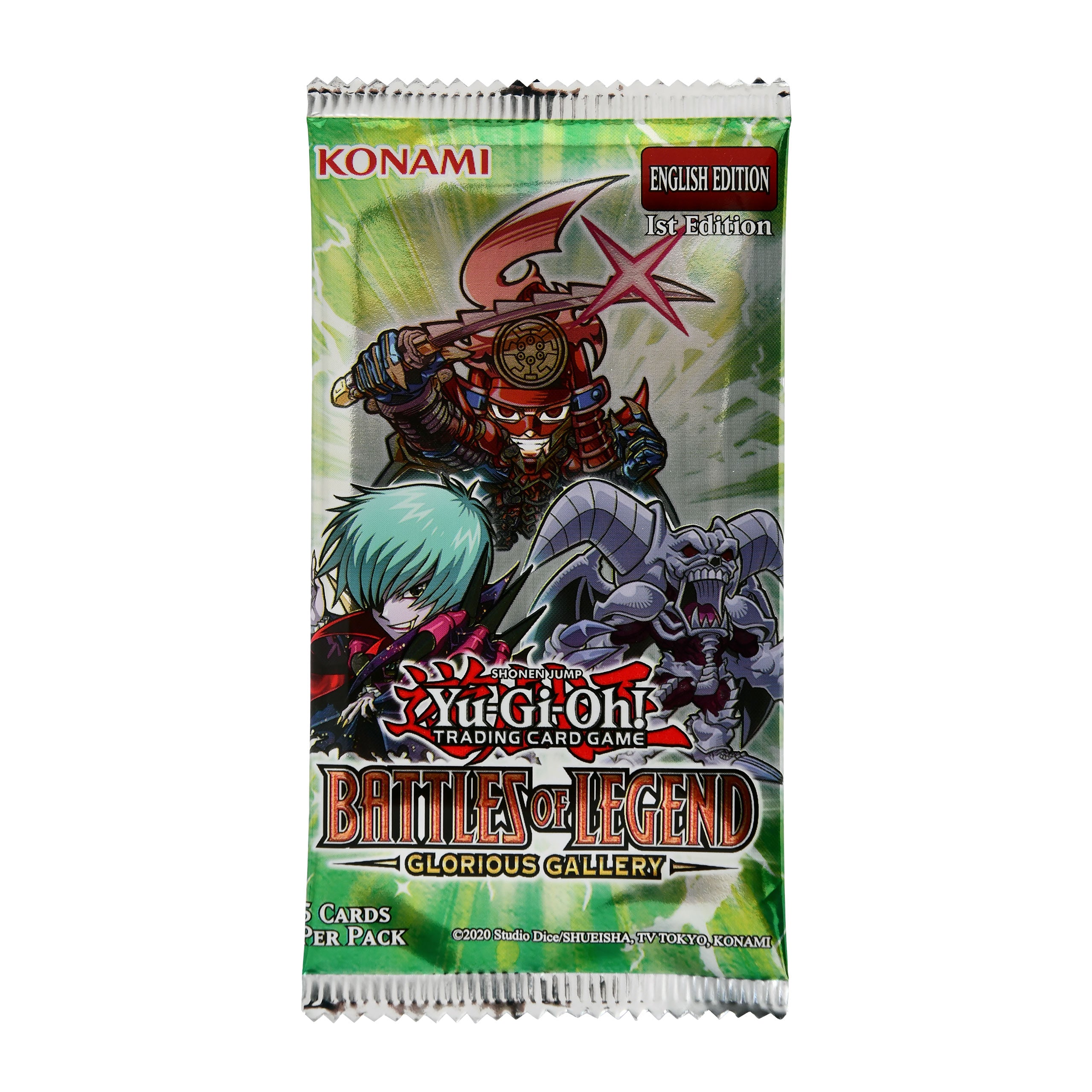 Immagine del prodotto Yu-Gi-Oh! - Battles of Legend: Glorious Gallery Bustina di carte collezionabili Versione inglese