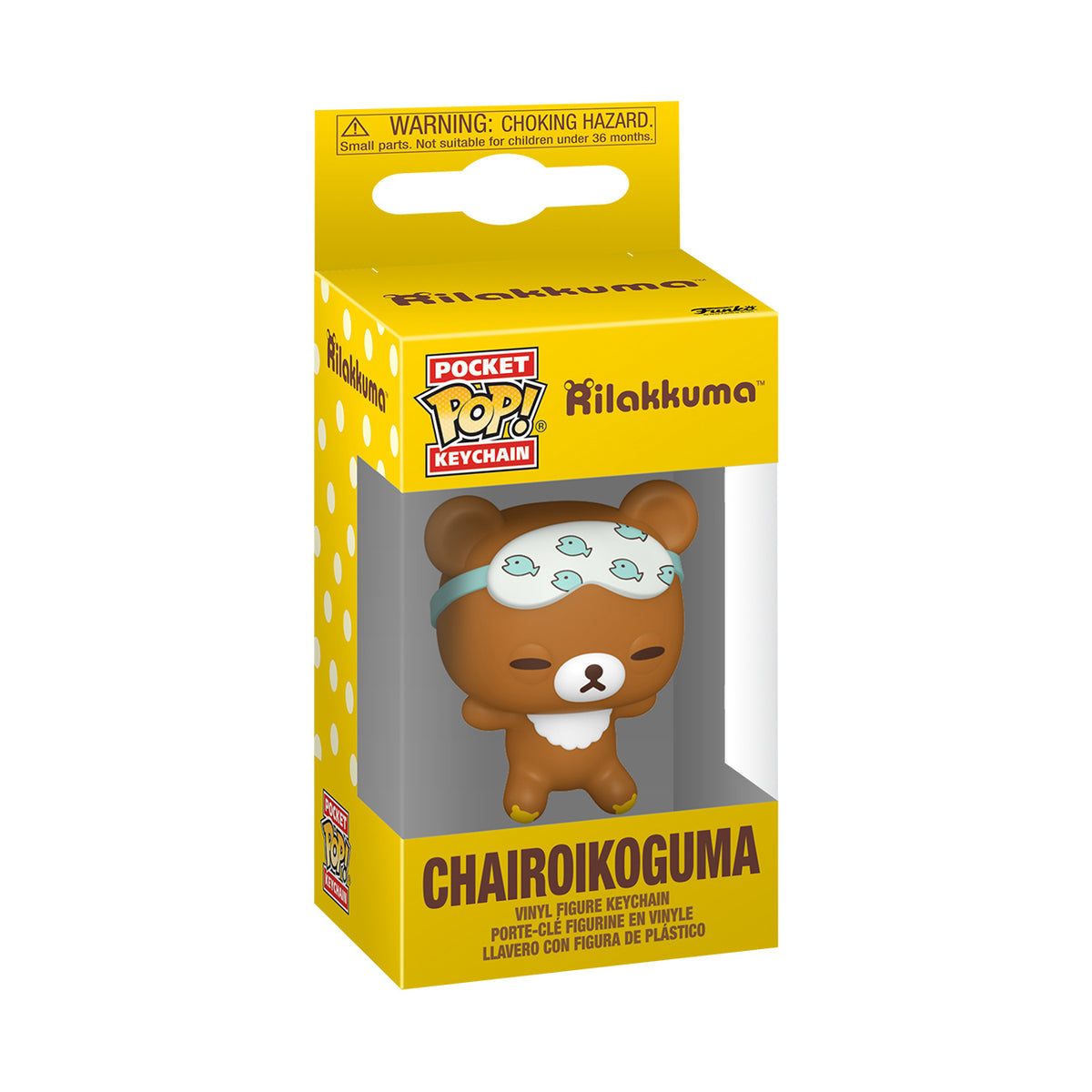 Immagine del prodotto Rilakkuma – Chairoikoguma Sleepy portachiavi Funko Pop