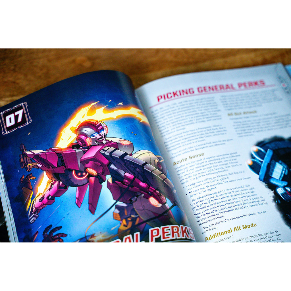 Immagine del prodotto Transformers GdR Manuale base *Versione inglese*