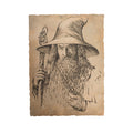 Immagine del prodotto Lo Hobbit Stampa artistica Ritratto di Gandalf il Grigio 21 x 28