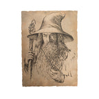 Immagine del prodotto Lo Hobbit Stampa artistica Ritratto di Gandalf il Grigio 21 x 28