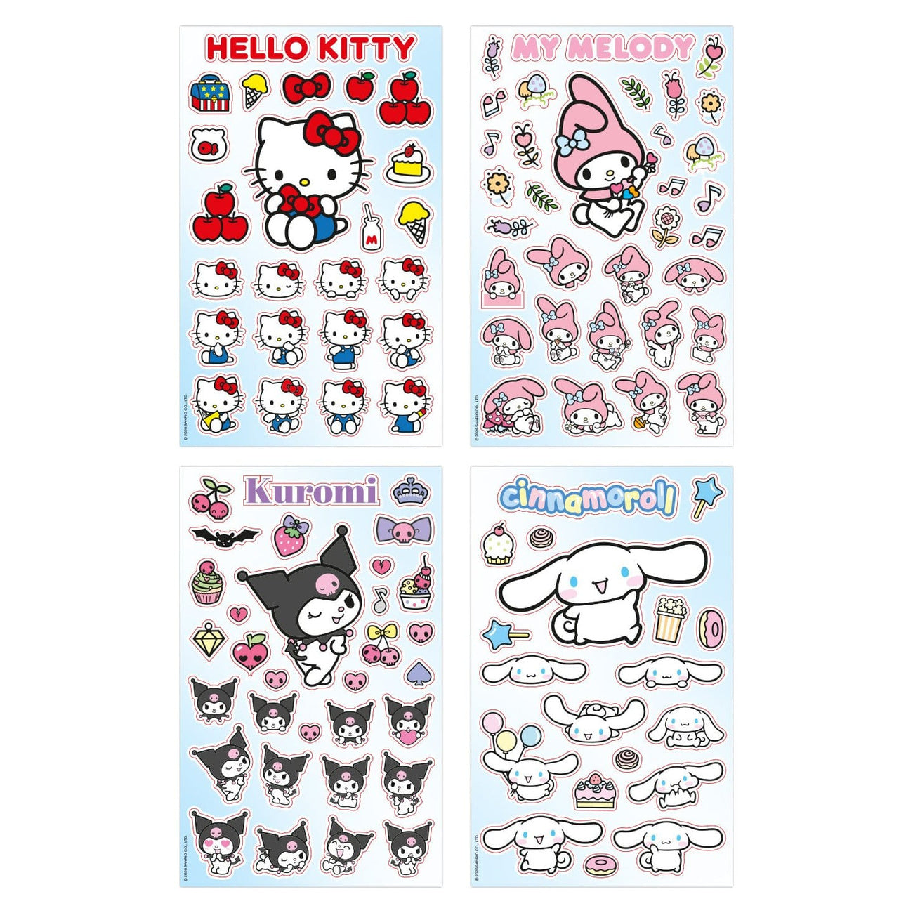 Immagine del prodotto Set di adesivi Sanrio Hello Kitty & Friends 04 Basic