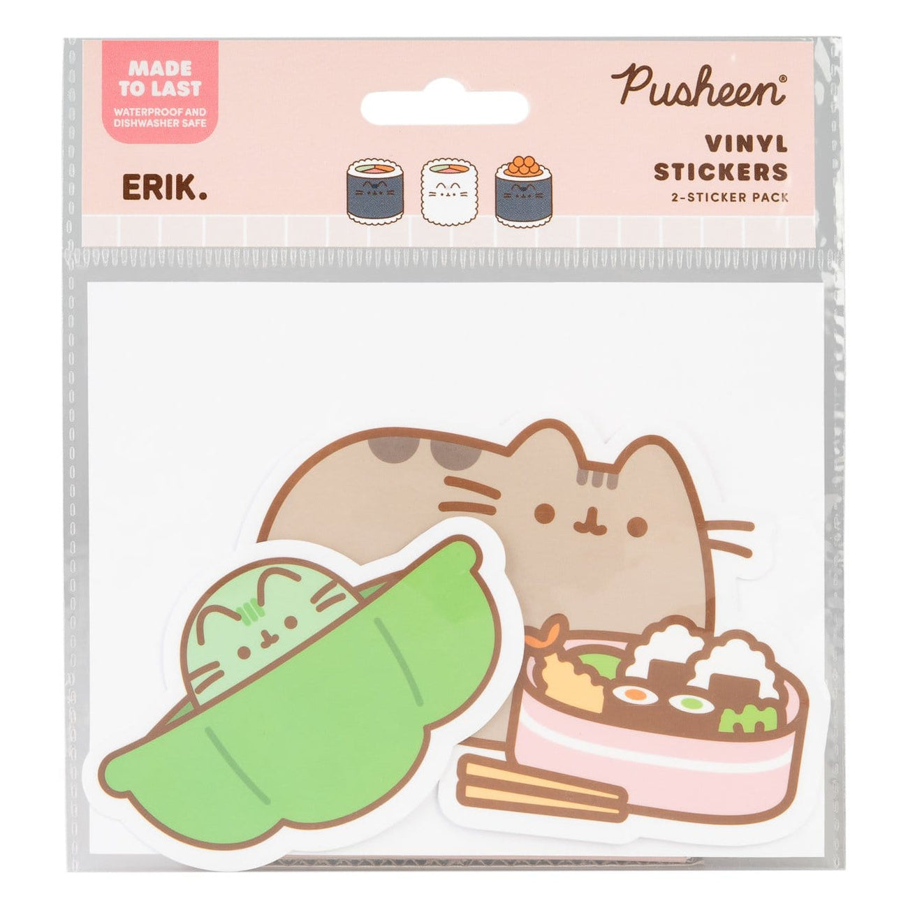 Immagine del prodotto Pusheen Adesivi in vinile Sushi Roll Vol. 4 Set da 2
