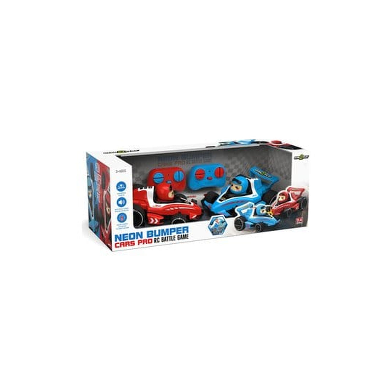Product image Gear2Play Vehicle RC Toy Neon Bumper Cars Pro