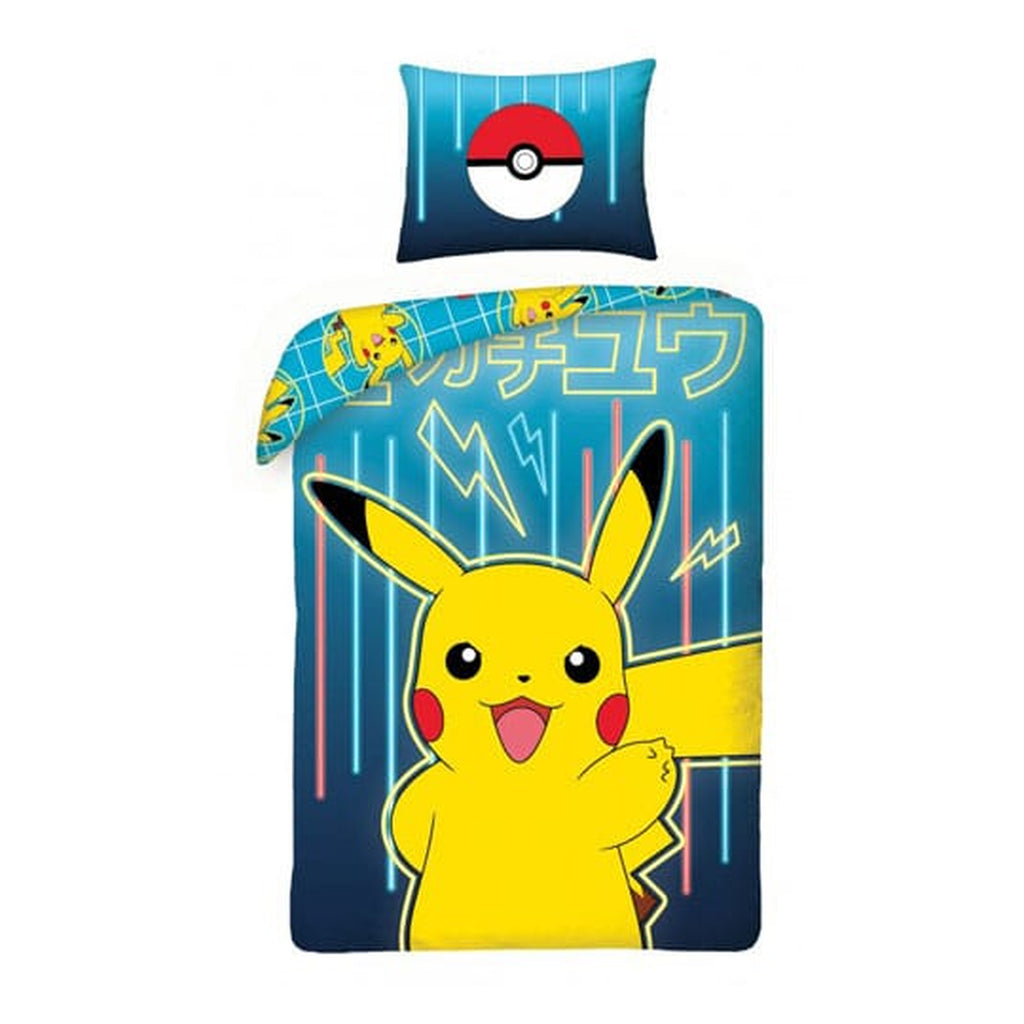 Immagine del prodotto Biancheria da letto Pokémon Pikachu 140 x 200 cm / 70 x 90 cm