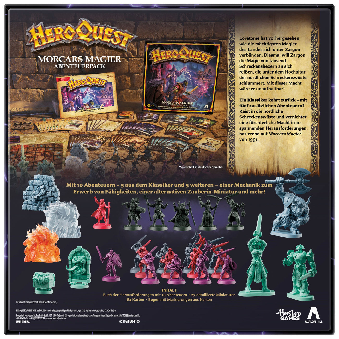 Immagine del prodotto HeroQuest Espansione gioco da tavolo - I Maghi di Morcar