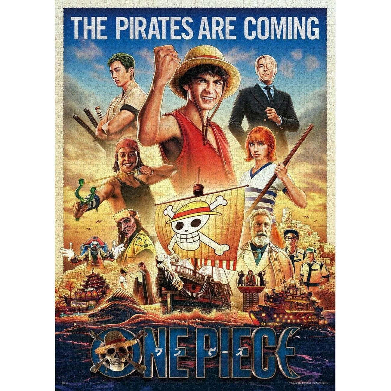 Immagine del prodotto Puzzle One Piece 2000 pezzi The Pirates Are Coming