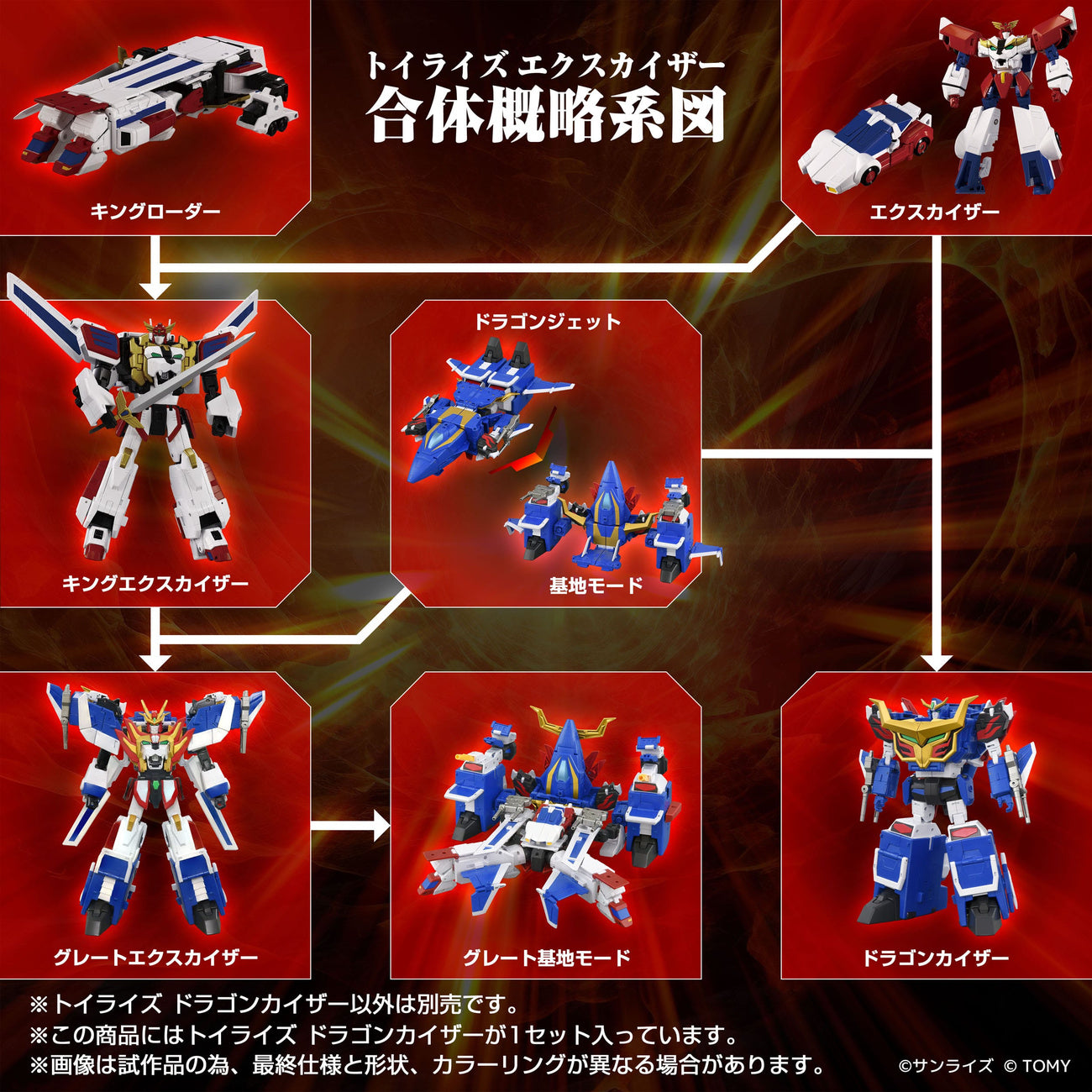Immagine del prodotto Action figure Toyrise Dragon Kaiser 25 cm