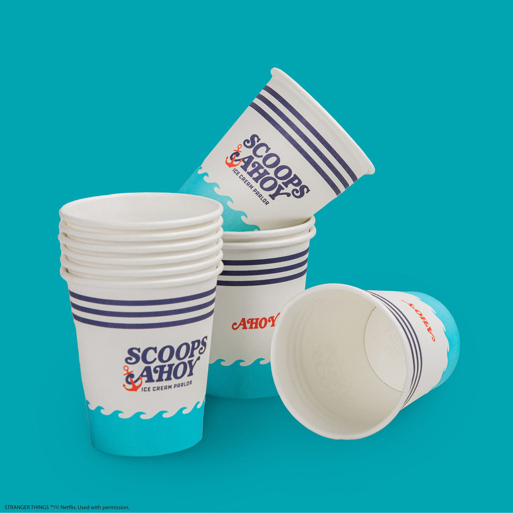 Immagine del prodotto Stranger Things Set di 24 bicchieri di carta Scoops Ahoy