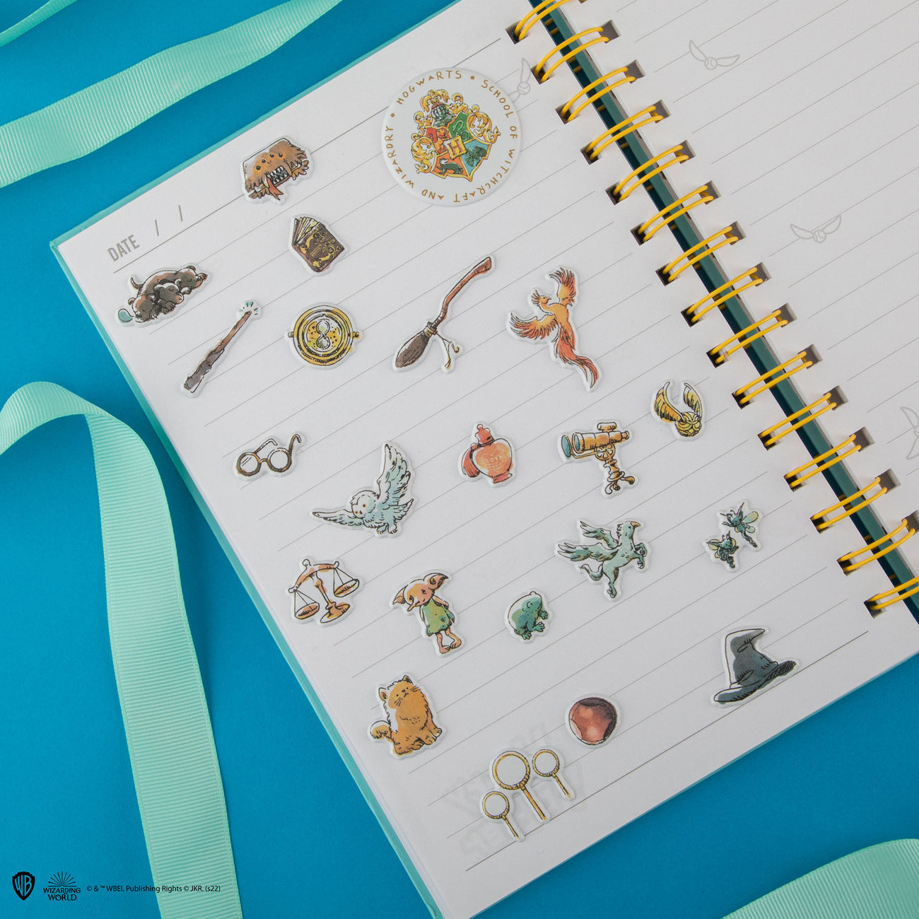 Immagine del prodotto Harry Potter Sticker in rilievo Hogwarts Essentials