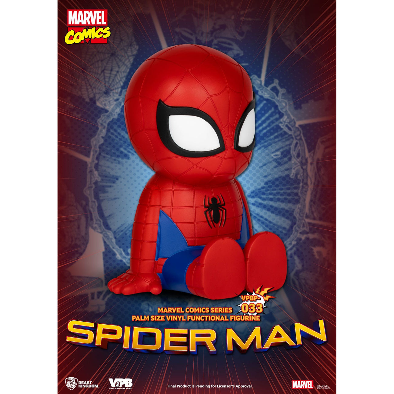 Immagine del prodotto Classic Marvel Comics salvadanaio Piggy in vinile Spider-Man 12 cm