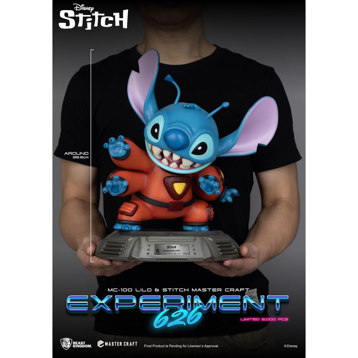 Product image Lilo & Stitch Master Craft Statue Experiment 626 39 cm