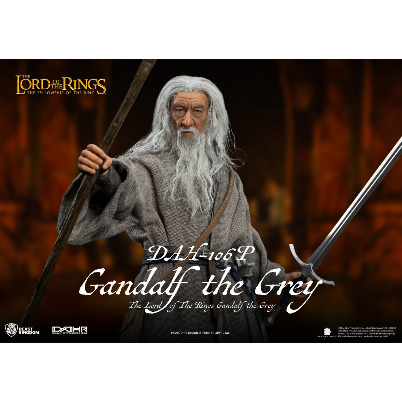 Immagine del prodotto Il Signore degli Anelli action figure Dynamic 8ction Heroes 1/9