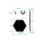 Immagine del prodotto The Simple Stand Mini Nendoroid More Supporto per Figura Nero