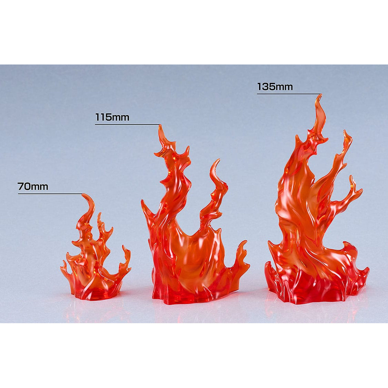 Product image The Simple Effect Accessory Set for Figures Flames: Red