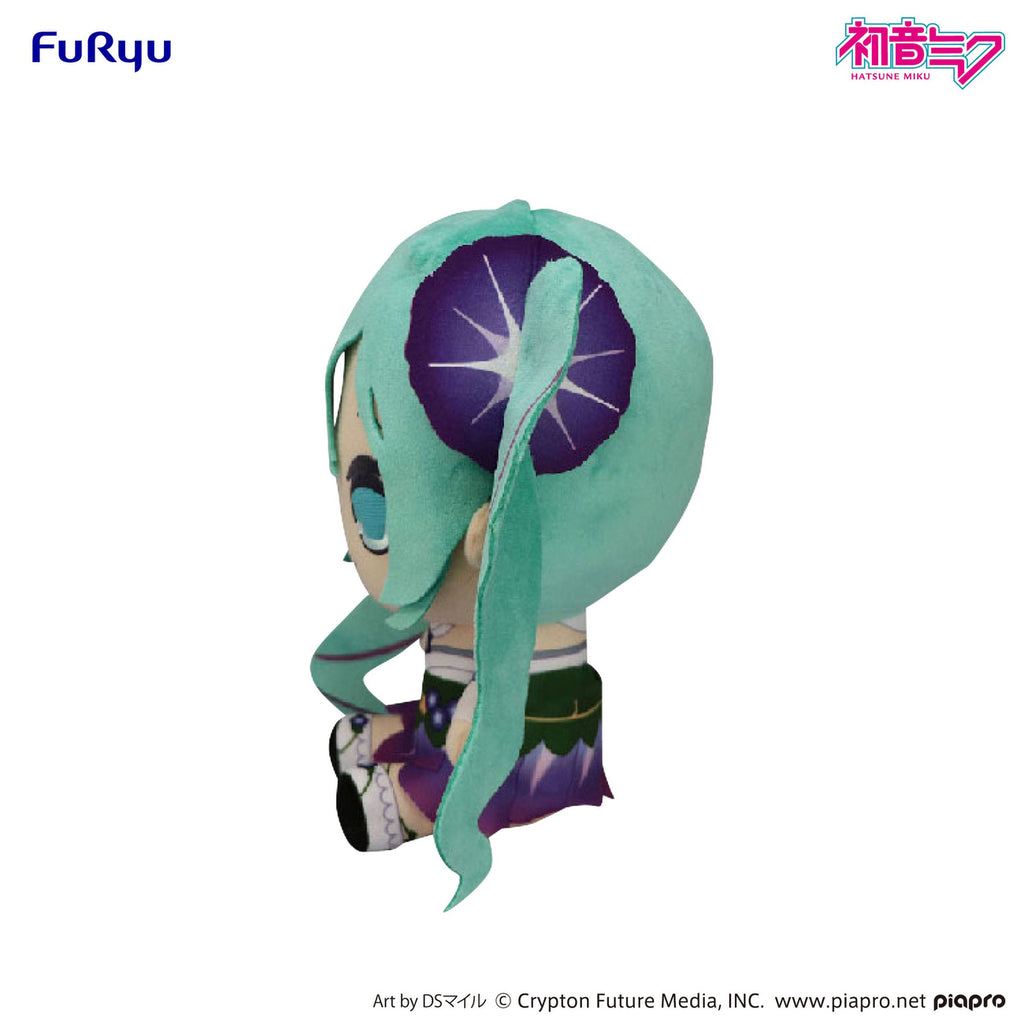 Product image Hatsune Miku Kyurumaru Big Plush Figure Morning Glory 26 cm