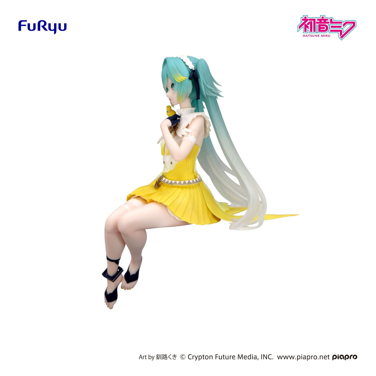 Immagine del prodotto Hatsune Miku Noodle Stopper Statua in PVC Canary Bird heo