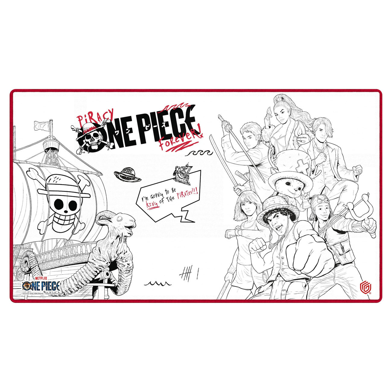 Product image Ultimate Guard Play-Mat One Piece – Sketch