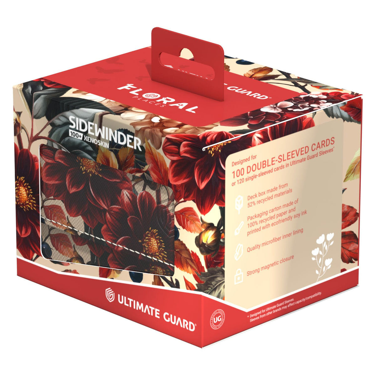 Immagine del prodotto Ultimate Guard Sidewinder 100+ Xenoskin "Floral Places" -