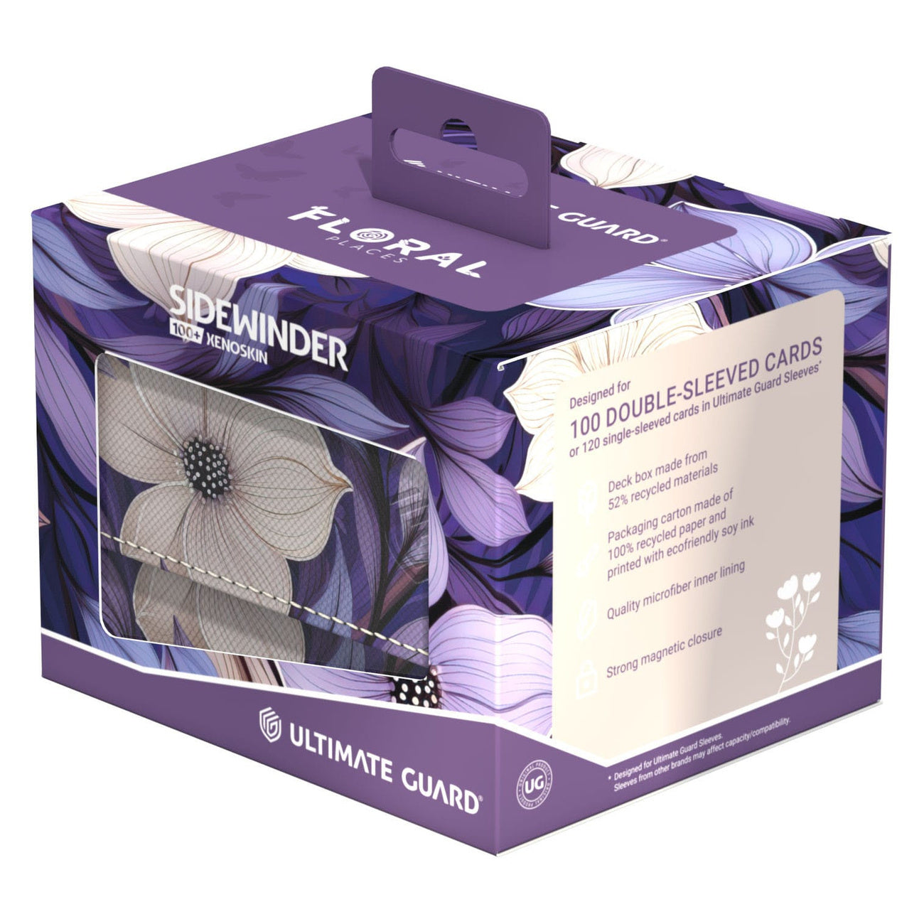 Immagine del prodotto Ultimate Guard Sidewinder 100+ Xenoskin "Floral Places" -