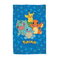 Immagine del prodotto Coperta in pile di flanella Pokémon Starter Pokémon 130 x 160 cm