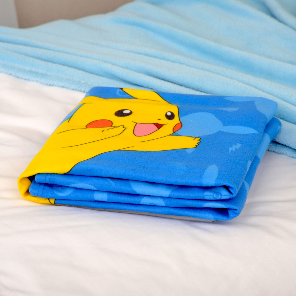 Immagine del prodotto Coperta in pile di flanella Pokémon Starter Pokémon 130 x 160 cm