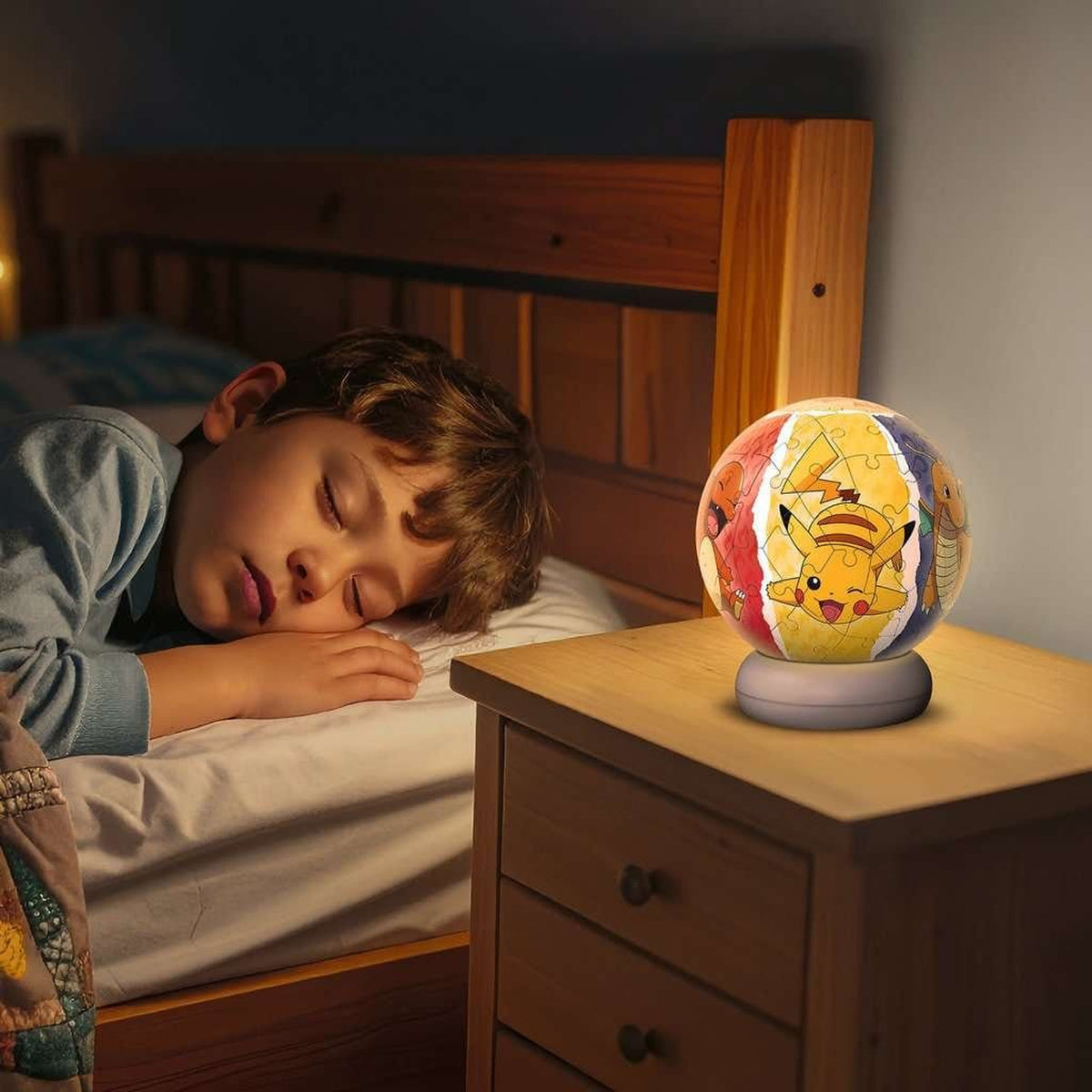 Immagine del prodotto Pokémon Sfera Puzzle 3D Lampada Notturna (73 pezzi)