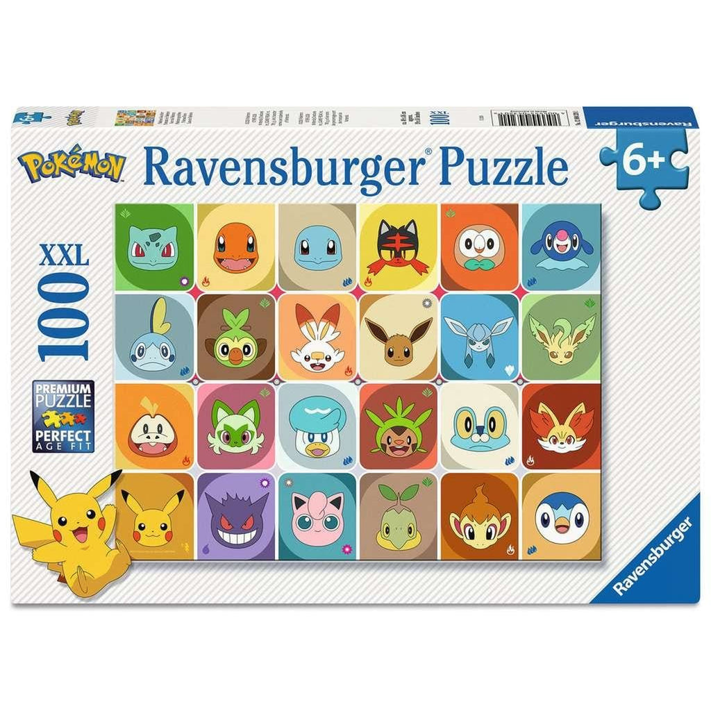 Immagine del prodotto Puzzle per bambini Pokémon Volti Pokémon (100 pezzi XXL)