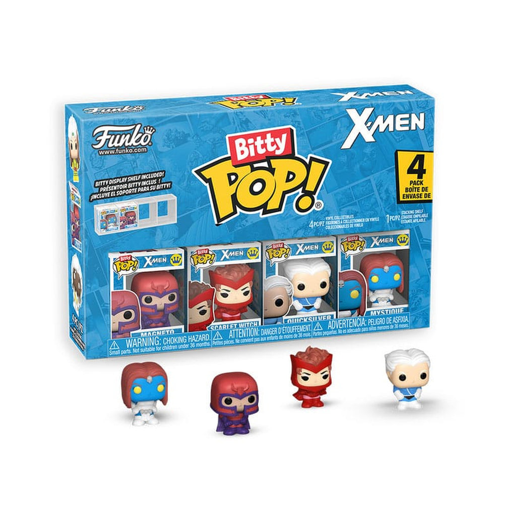 Immagine del prodotto X-Men Bitty POP! Set di 4 figure in vinile Magneto 2,5 cm