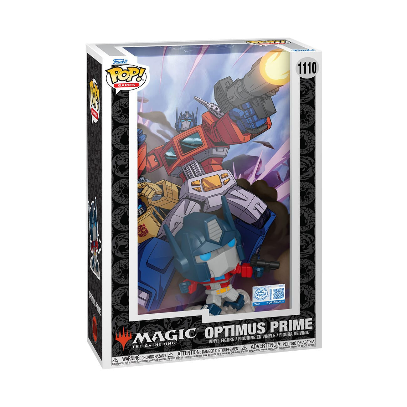 Product image Transformers x MTG POP! Comic Covers Vinyl Figure Optimus