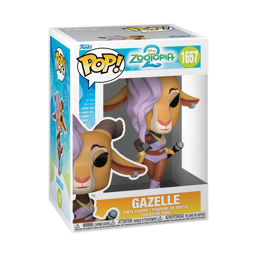 Immagine del prodotto Zootropolis 2 POP! Movies figure in vinile Gazelle 9 cm