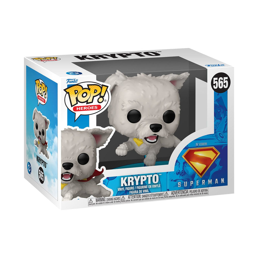 Immagine del prodotto Superman (2025) POP! Figura in Vinile Krypto 9 cm