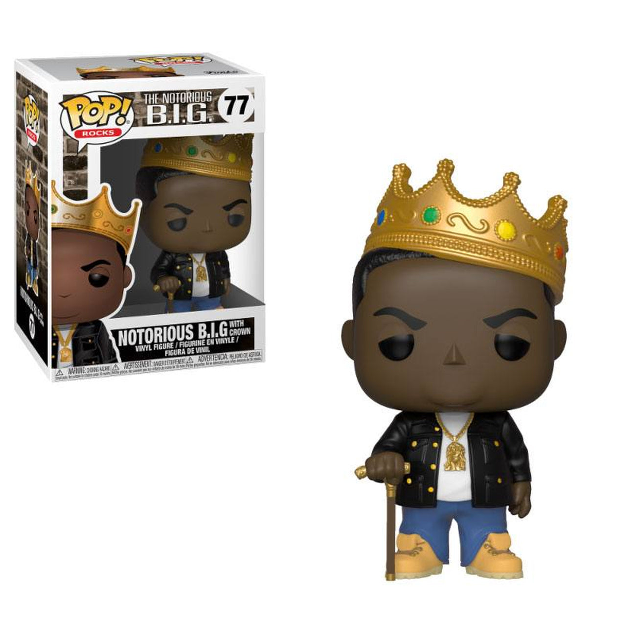 Immagine del prodotto Notorious B.I.G. Figura in vinile POP! Rocks Notorious B.I.G.