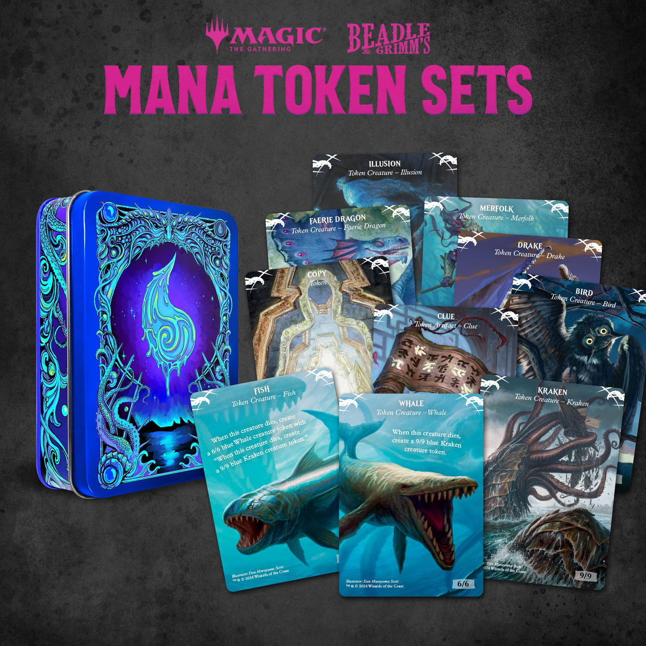 Immagine del prodotto Magic: The Gathering Set Dadi e Segnalini Mana Blu