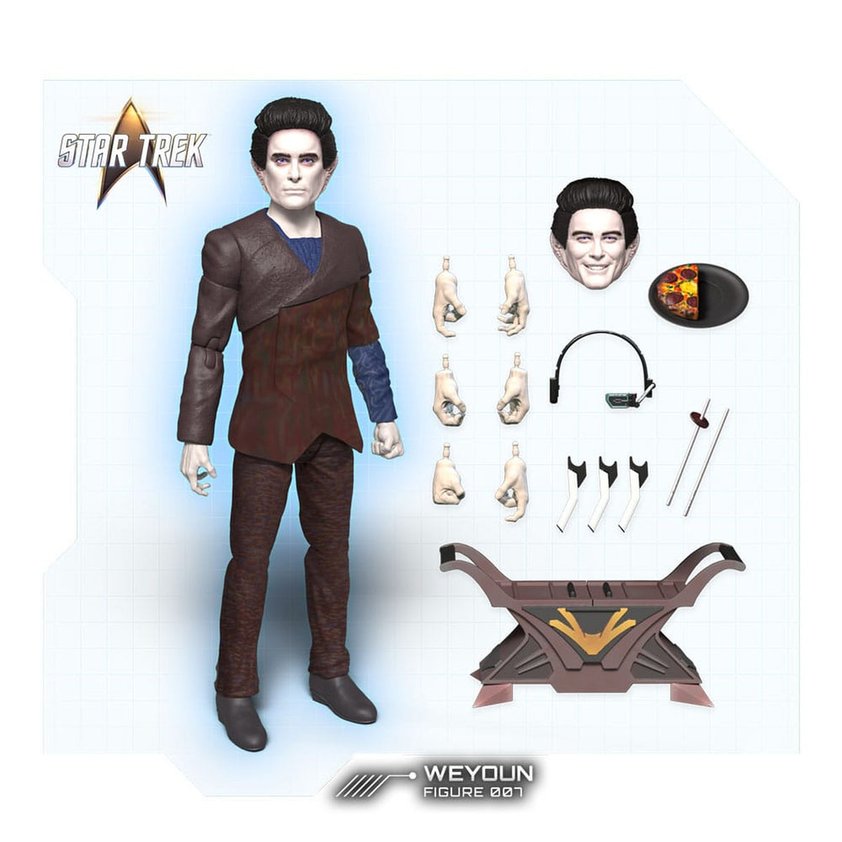 Immagine del prodotto Star Trek: Deep Space Nine Action figure 1/12 Weyoun 16 cm