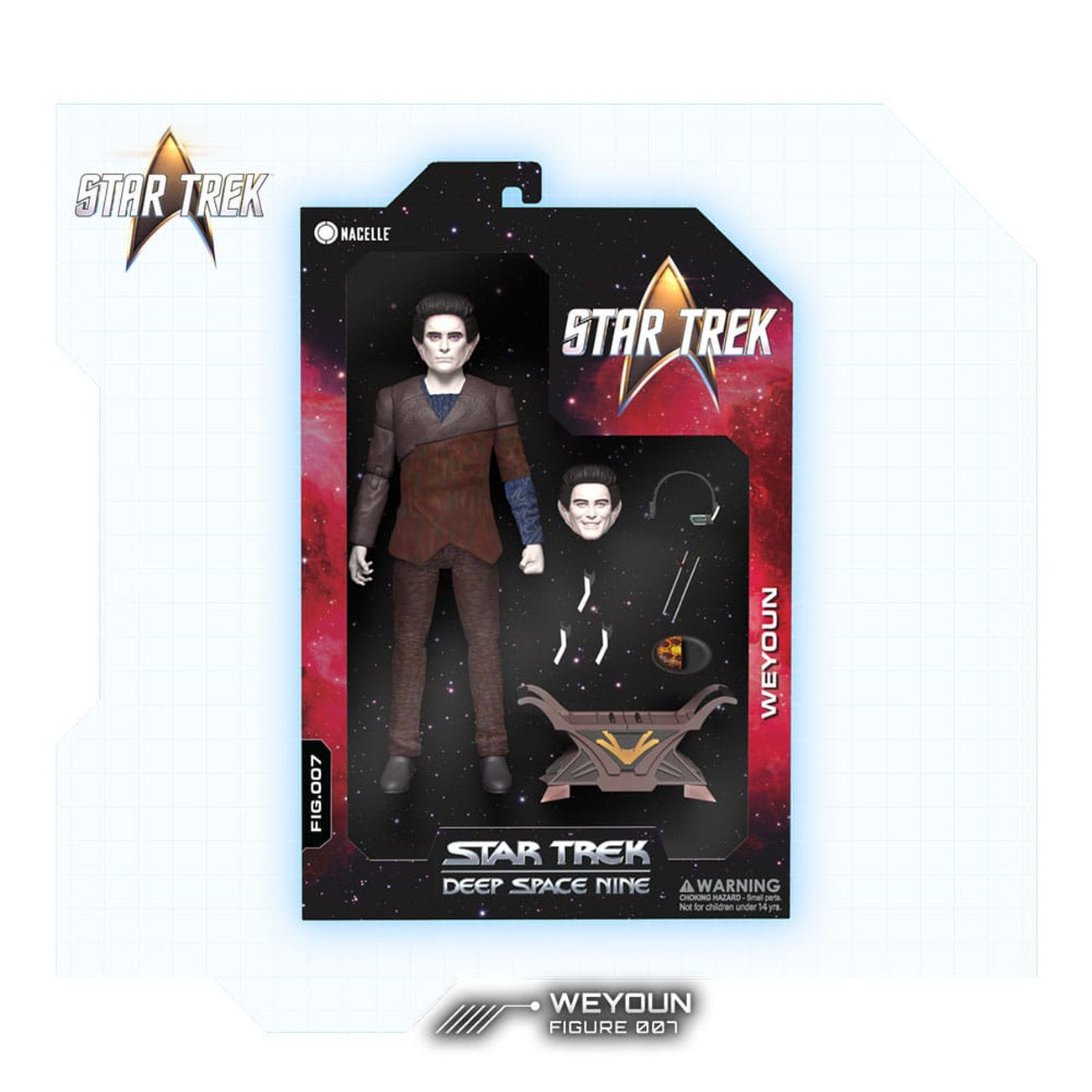 Immagine del prodotto Star Trek: Deep Space Nine Action figure 1/12 Weyoun 16 cm
