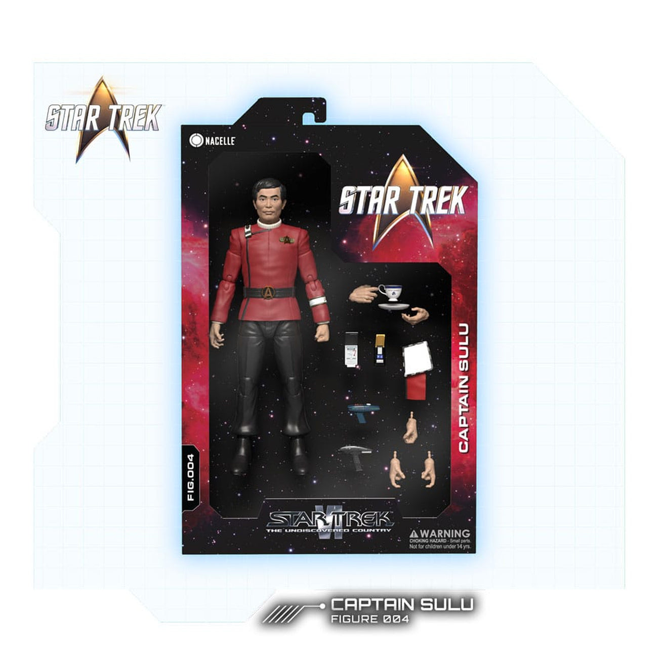 Immagine del prodotto Star Trek VI: Rotta verso l'ignoto action figure 1/12 Captain Sulu