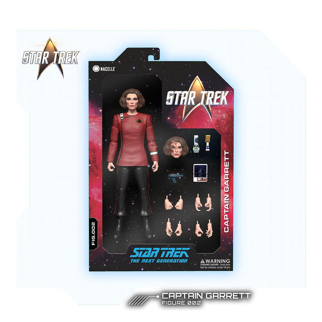 Immagine del prodotto Star Trek: The Next Generation action figure Capitano Garrett
