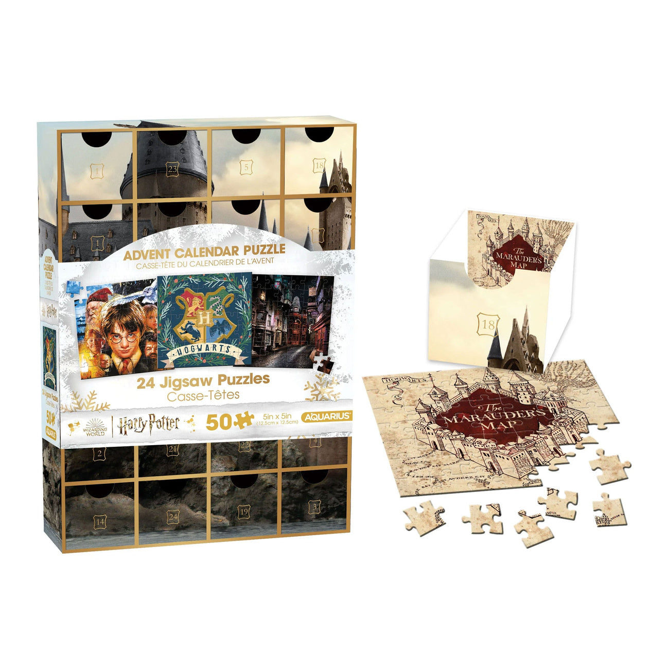 Immagine del prodotto Calendario dell’Avvento puzzle Harry Potter (49 pezzi)
