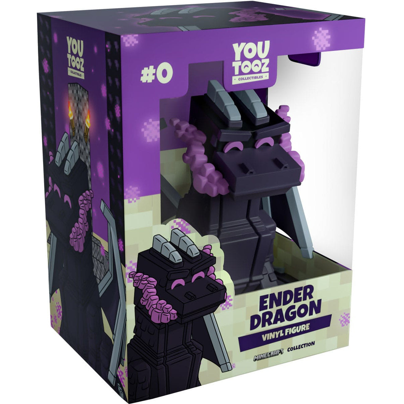 Immagine del prodotto Minecraft Figure in vinile Haunted Ender Dragon 10 cm