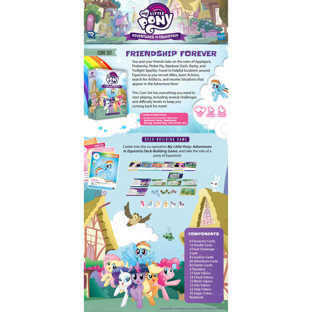 Immagine del prodotto My Little Pony Gioco di carte Deck-Building Adventures in Equestria