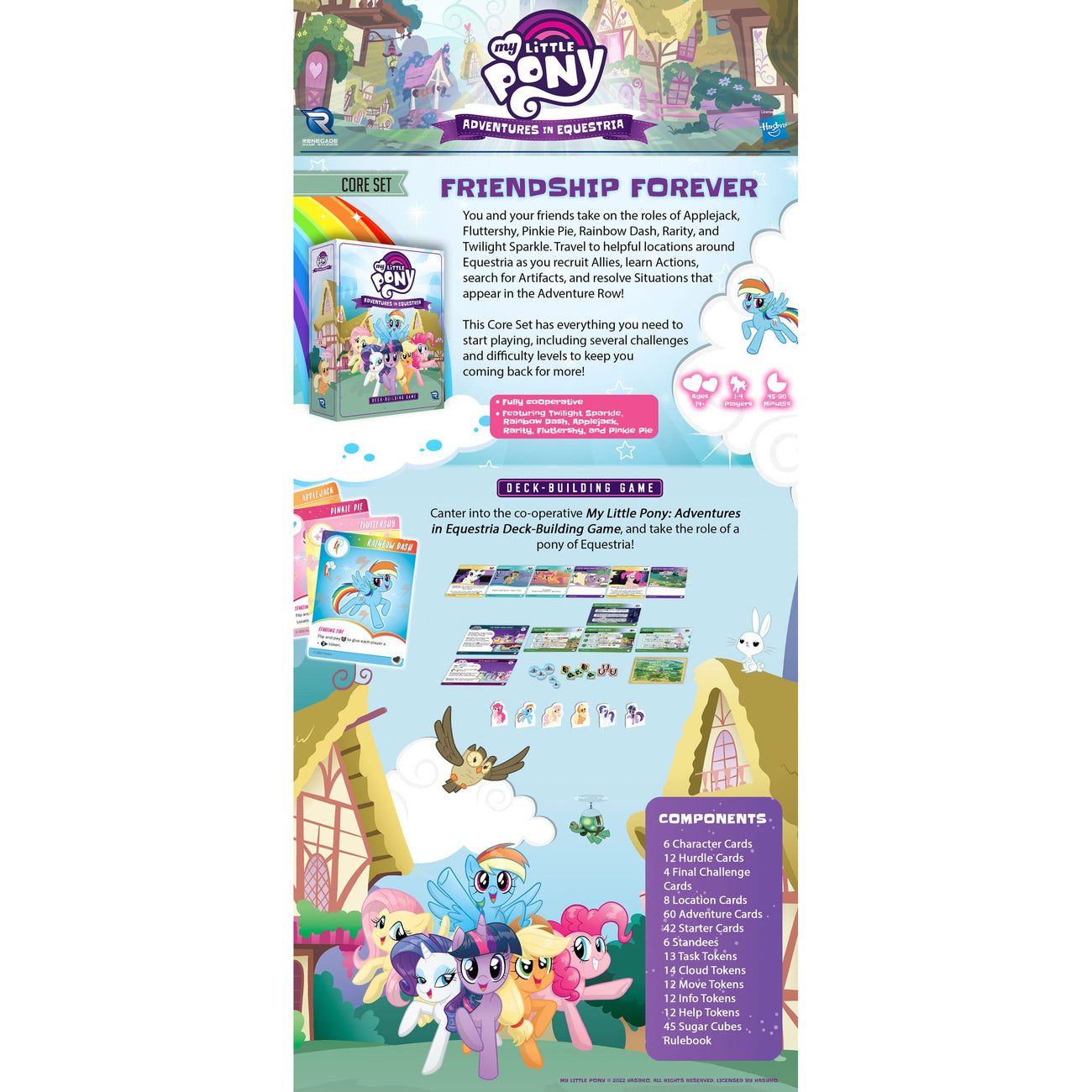 Immagine del prodotto My Little Pony Gioco di carte Deck-Building Adventures in Equestria