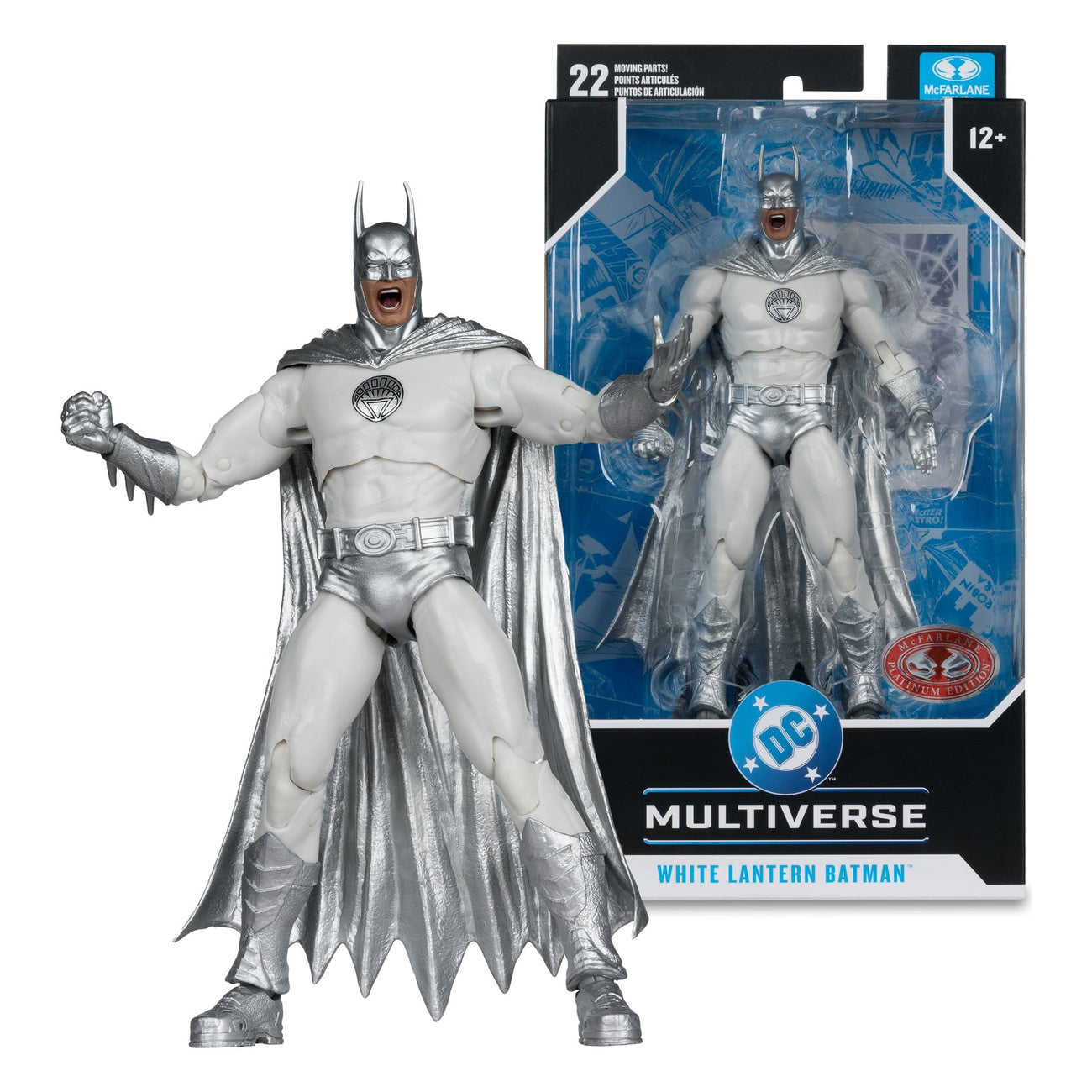 Immagine del prodotto Action figure DC Multiverse White Lantern Batman (Brightest)