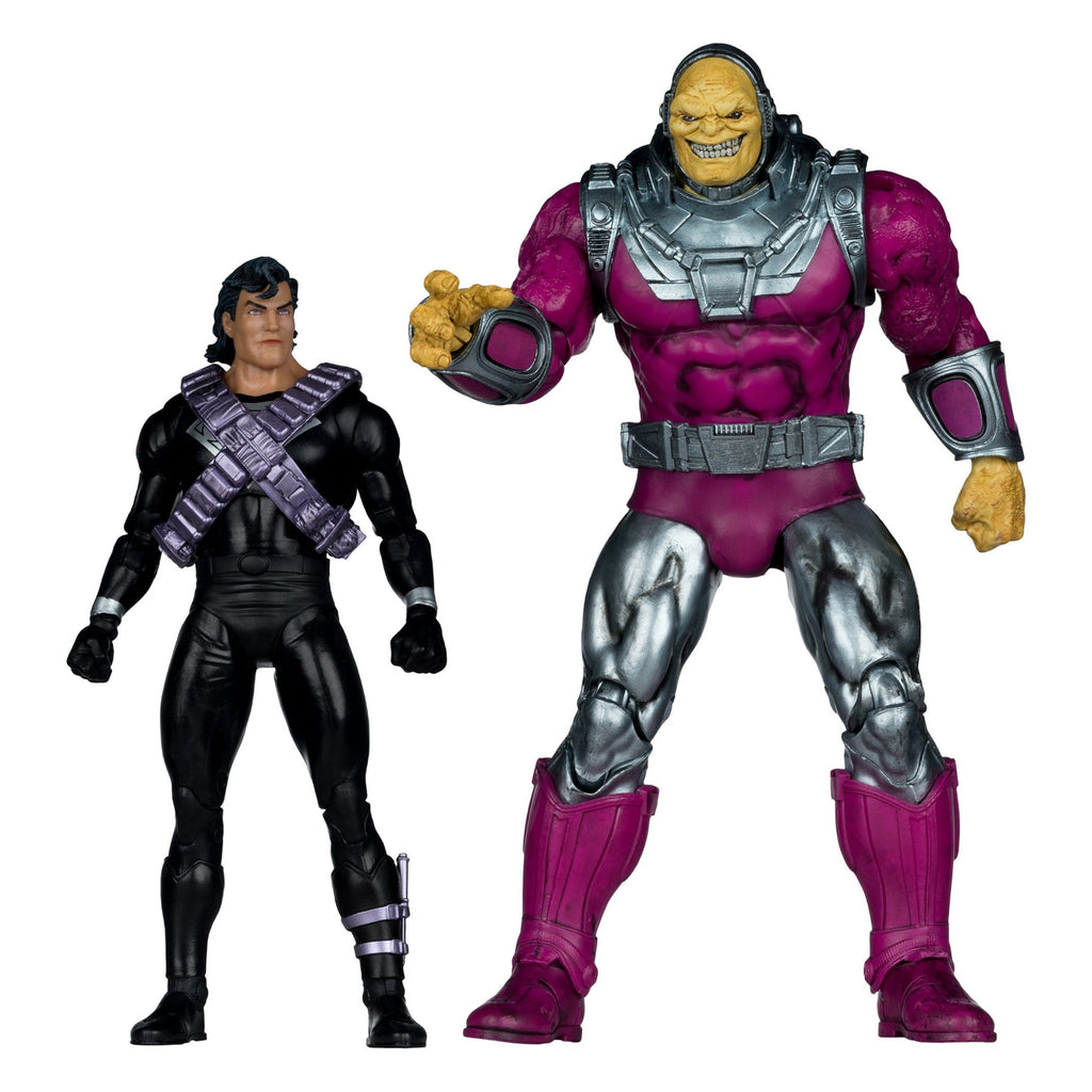 Immagine del prodotto DC Multiverse Megafig set di 2 action figure Mongul vs Superman