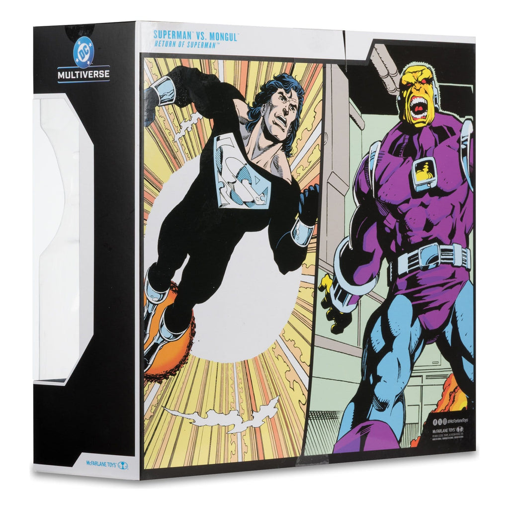 Immagine del prodotto DC Multiverse Megafig set di 2 action figure Mongul vs Superman