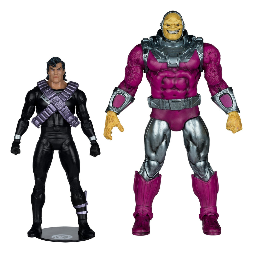 Immagine del prodotto DC Multiverse Megafig set di 2 action figure Mongul vs Superman