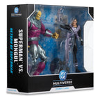 Immagine del prodotto DC Multiverse Megafig set di 2 action figure Mongul vs Superman